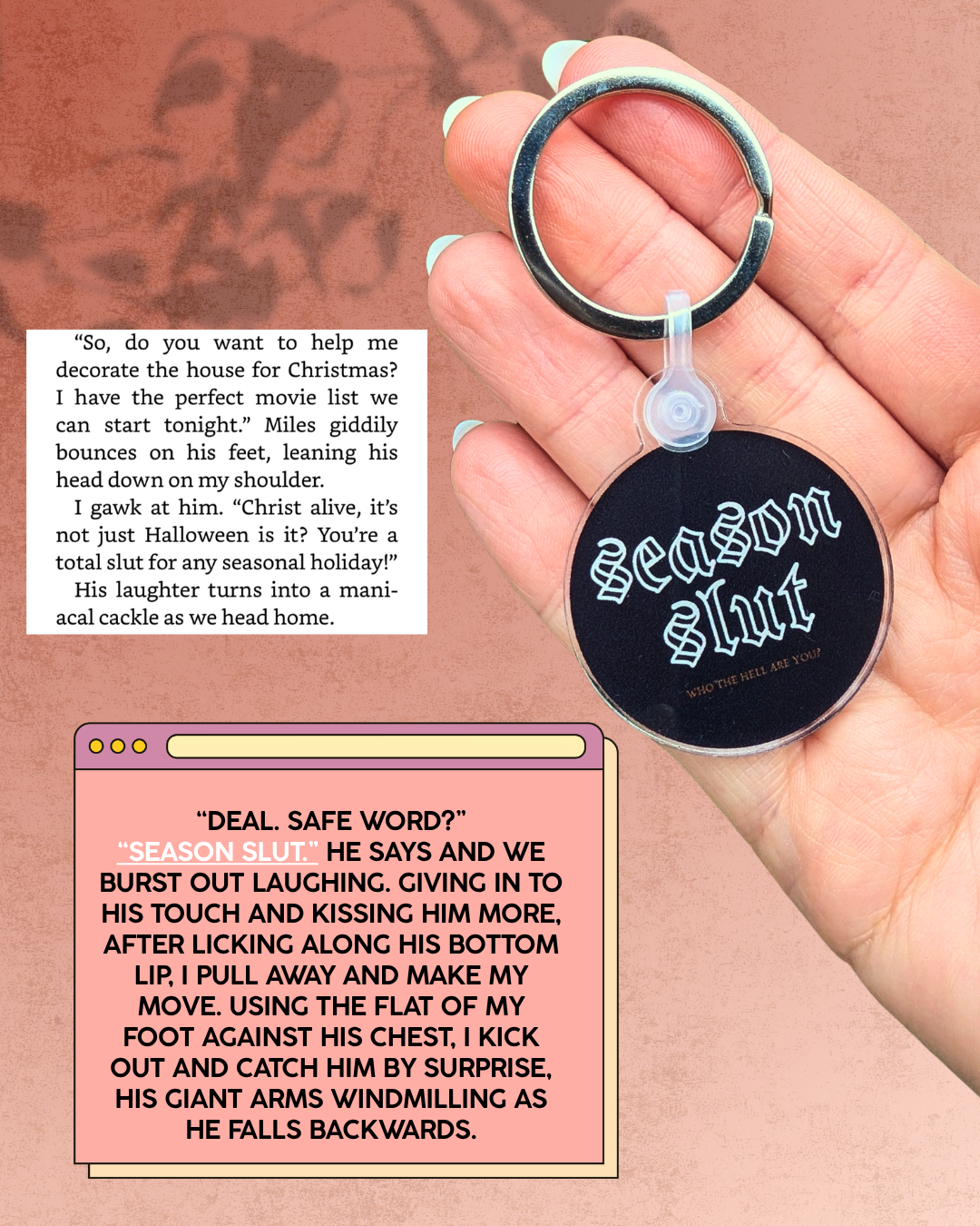 Season Slut Keyring