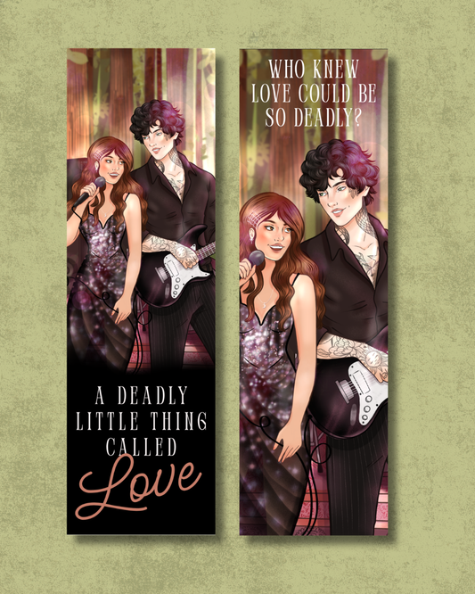 A Deadly Little Thing Called Love Book Mark